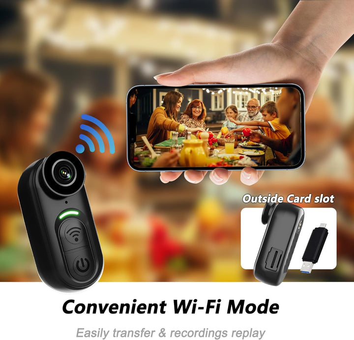4K Mini Bicycle Camera 128GB