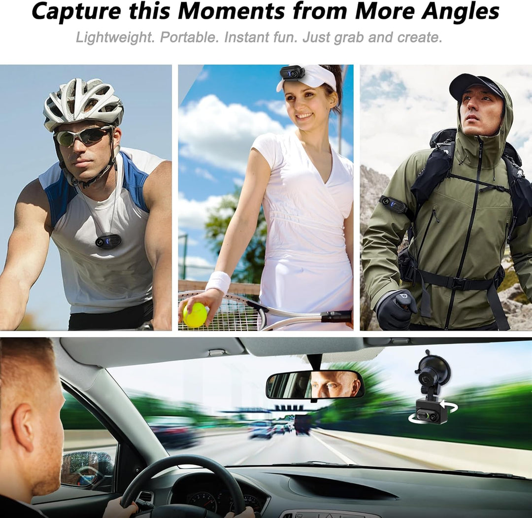 4K Mini Bicycle Camera 128GB