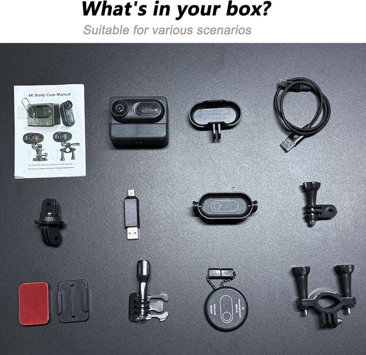 4K Mini Bicycle Camera 128GB